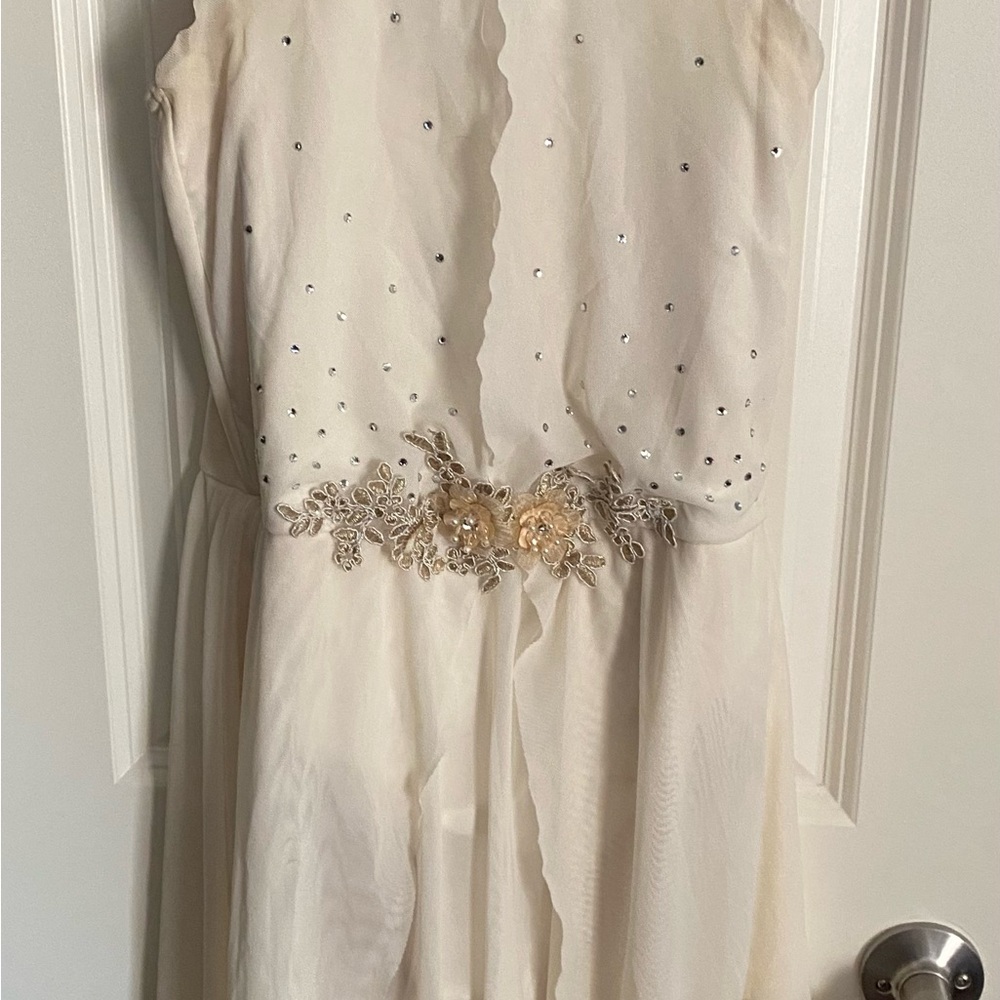 Sheer Ivory Halter Costume